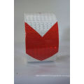 Red and White Arrow 10cm Width Reflective Tape for Traffic Safety